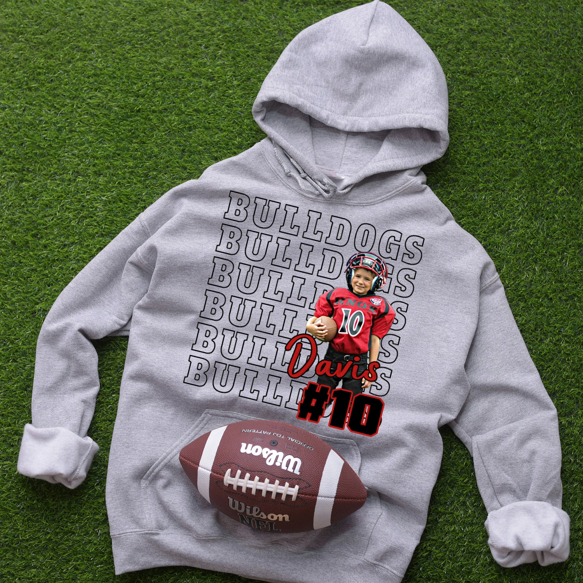 Custom Game Day Sports Personalized Shirt, Custom Photo Football Shirt