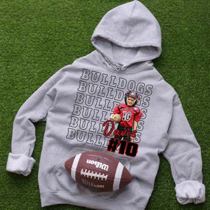 Custom Game Day Sports Personalized Shirt, Custom Photo Football Shirt
