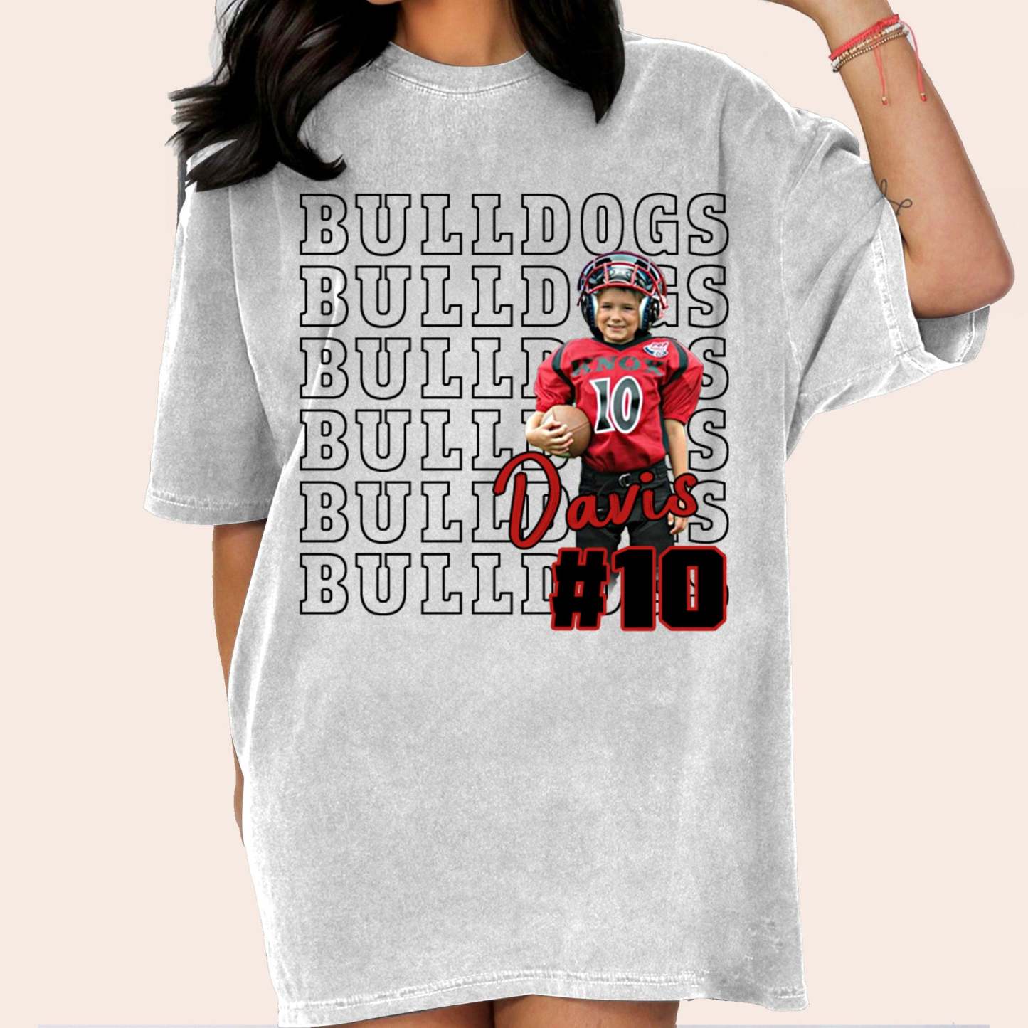 Custom Game Day Sports Personalized Shirt, Custom Photo Football Shirt