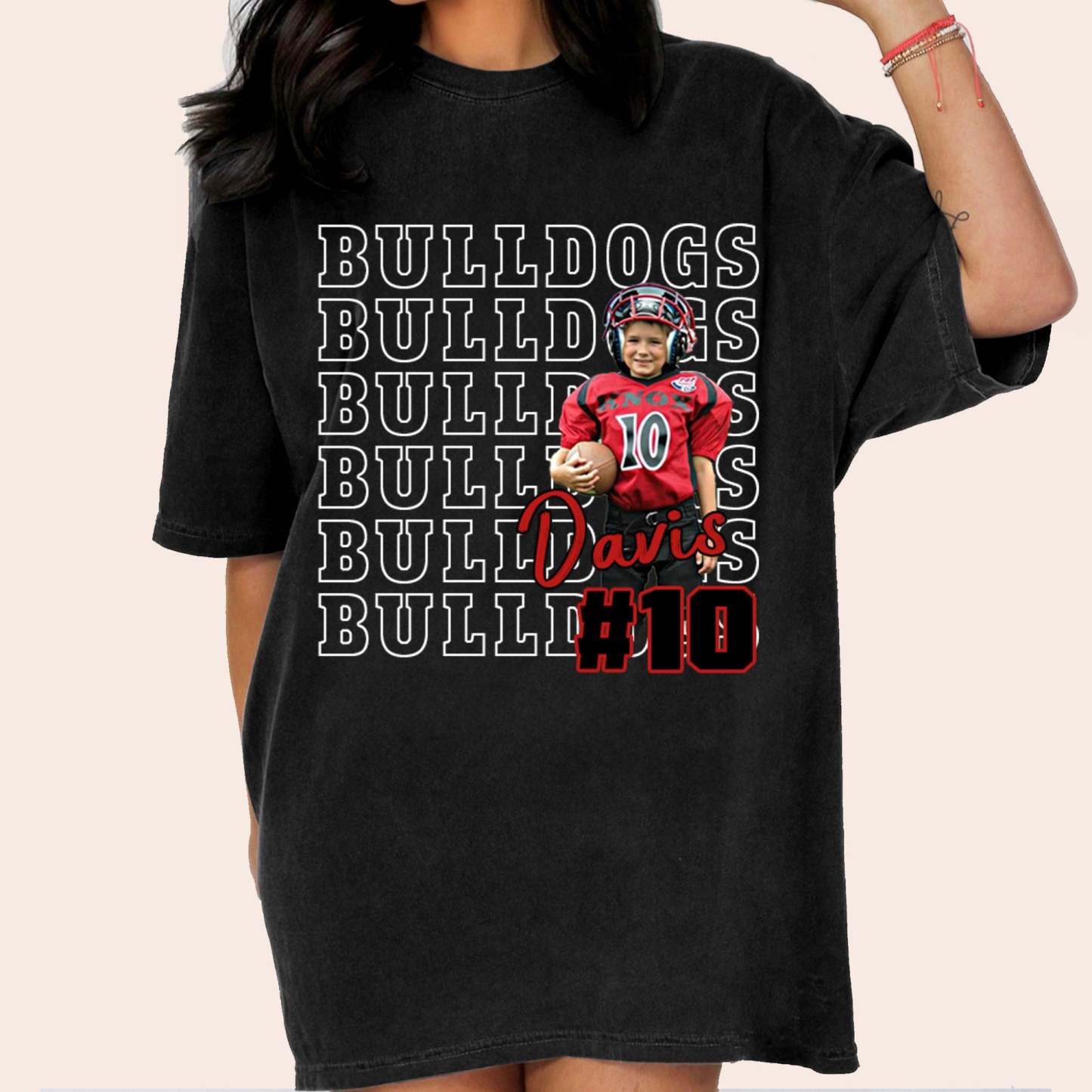 Custom Game Day Sports Personalized Shirt, Custom Photo Football Shirt