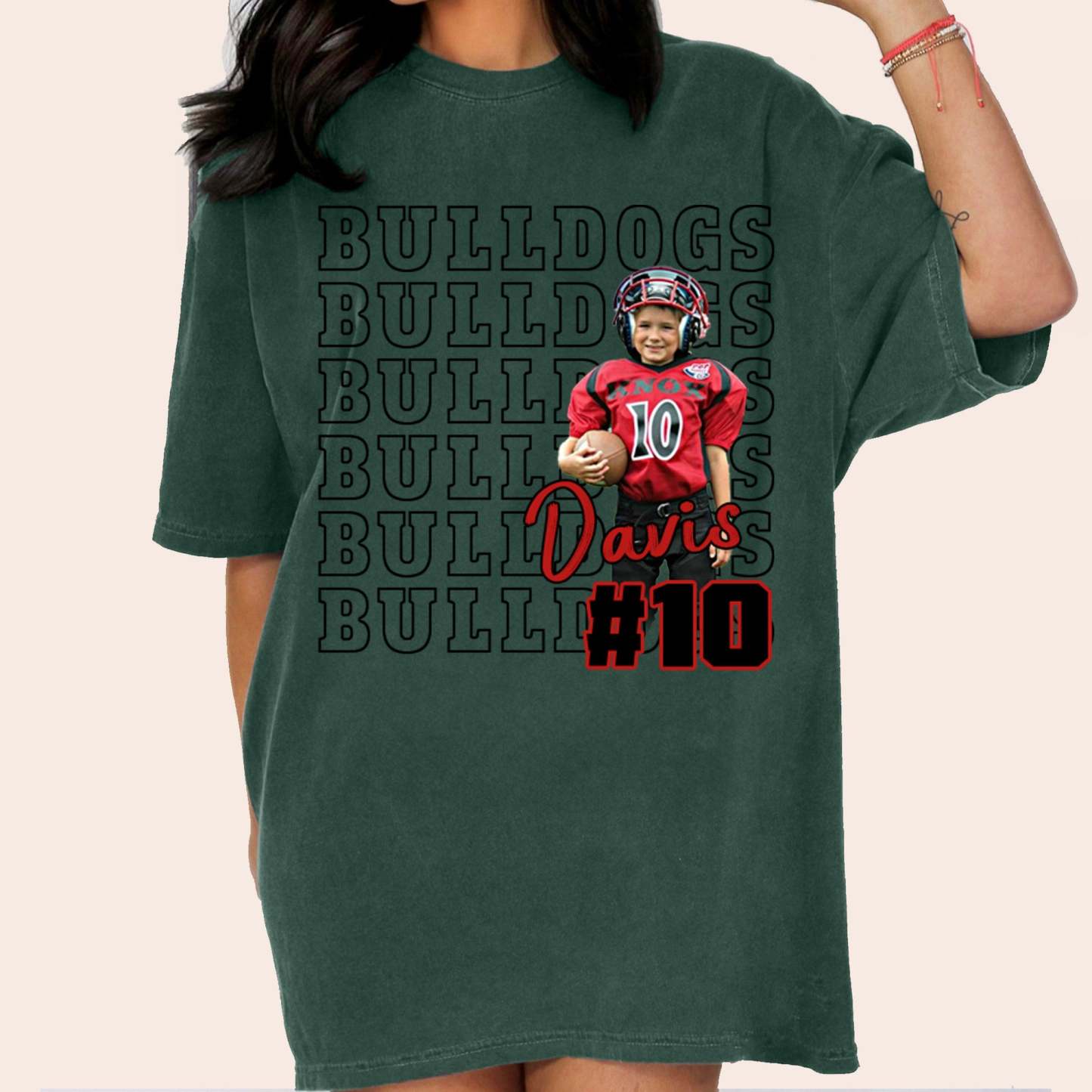 Custom Game Day Sports Personalized Shirt, Custom Photo Football Shirt