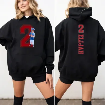 Custom Family Photo Sport T-Shirt - For Sport Lover