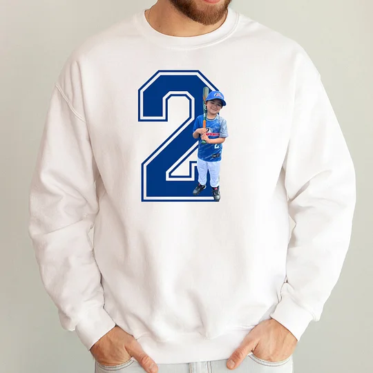 Custom Family Photo Sport T-Shirt - For Sport Lover