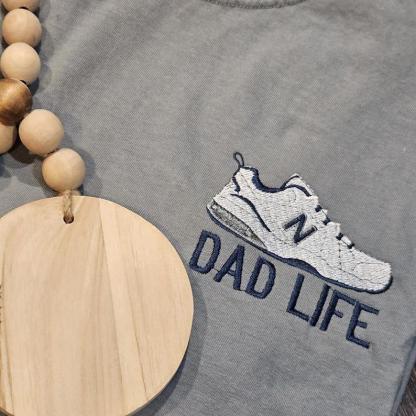 👟Custom Sneaker Photo Embroidered Sweatshirt/Hoodie,Gift For Dad/Papa/Sneaker Lover