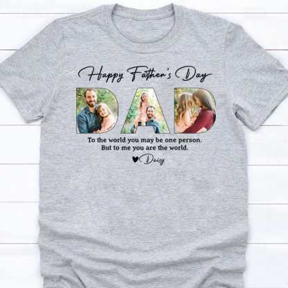 Custom Upload Photo Sweatshirts Father's Day Gifts, Family Shirts