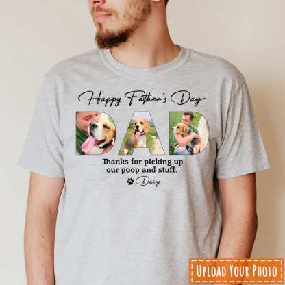 Custom Upload Photo Sweatshirt Father's Day Gift, Dog Shirt