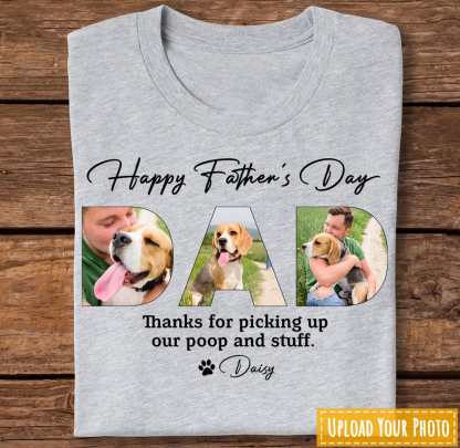 Custom Upload Photo Sweatshirt Father's Day Gift, Dog Shirt