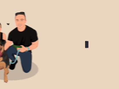 Custom Hand Painted Color Silhouette Sweatshirt Father's Day Gift, Gift For Dad, Grandpa