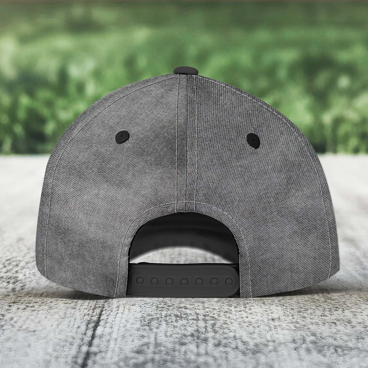 Dad The Man The Myth The Legend First Bump - Personalized Classic Cap