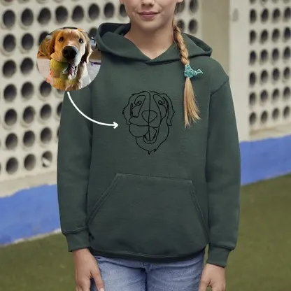 Custom Embroidered Pet Hoodies Best Gifts For Pet Lovers