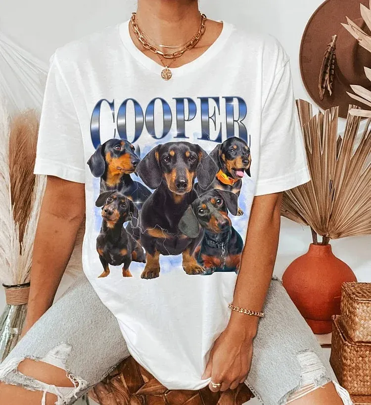 Custom Dog Bootleg Shirt, Custom Dog Shirt, Personalized Dog Bootleg Rap Tee