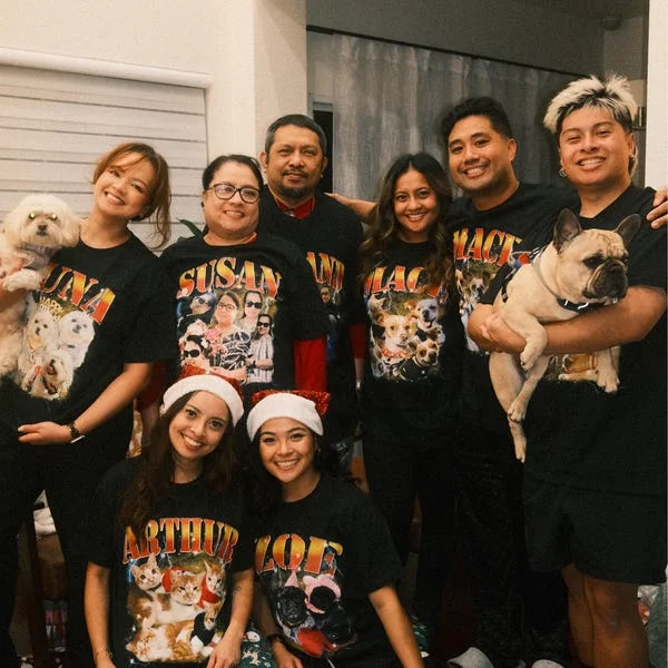 Custom Vintage Pet Shirt Pet Photo and Name T-shirt Sweatshirt Hoodie