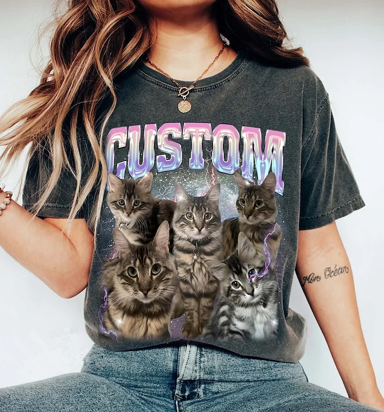Customized Dog Bootleg Shirt Cat Shirt, Bootleg Rap Pet Shirt Hoodie Sweatshirt