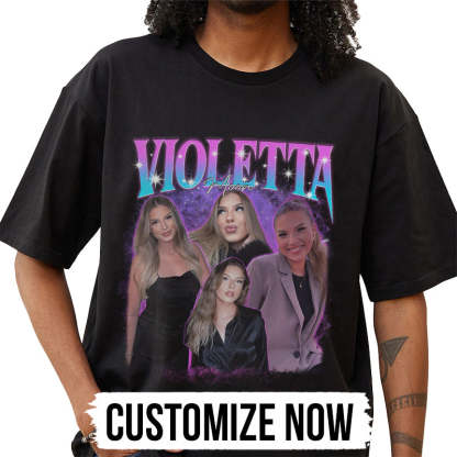 Custom "Moon" Handcraft Tee