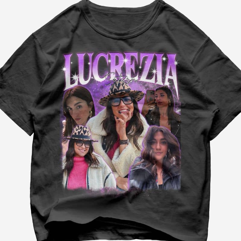 Custom "Saturn" Handcraft Tee