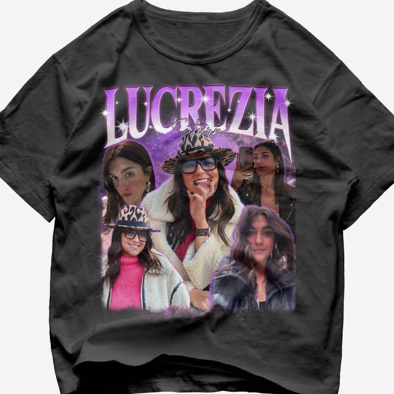 Custom "Saturn" Handcraft Tee