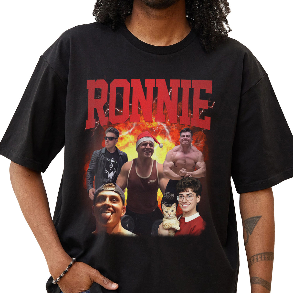 Custom "Explosion" Handcraft Tee