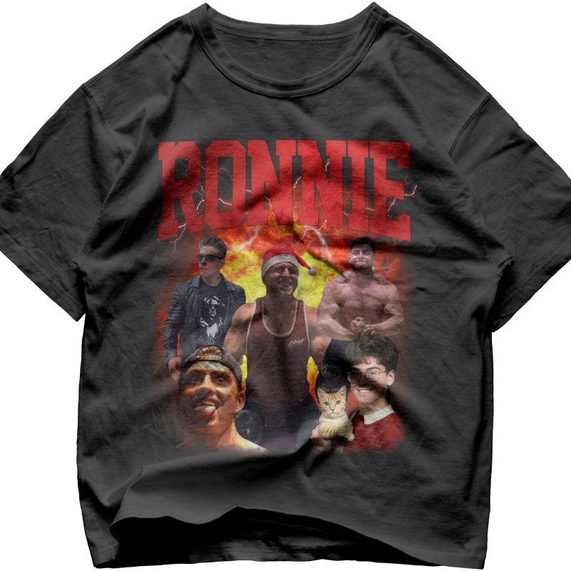 Custom "Explosion" Handcraft Tee