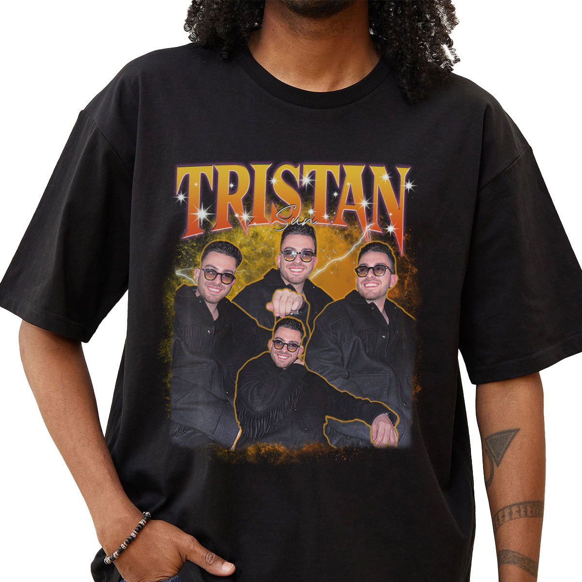 Custom "Sun" Handcraft Tee