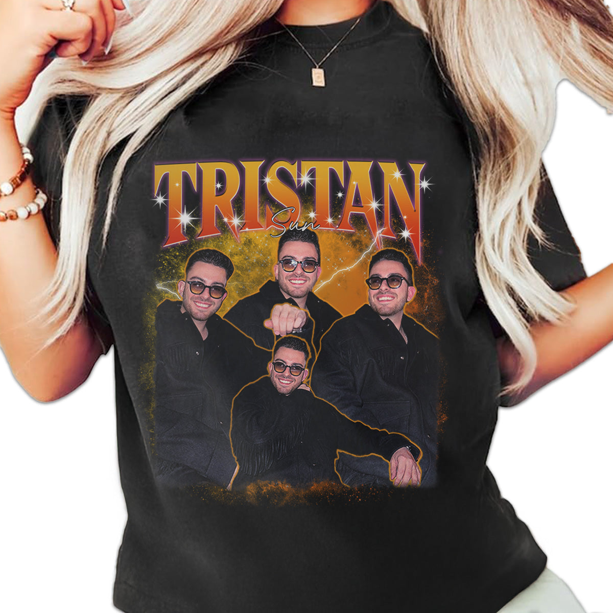 Custom "Sun" Handcraft Tee