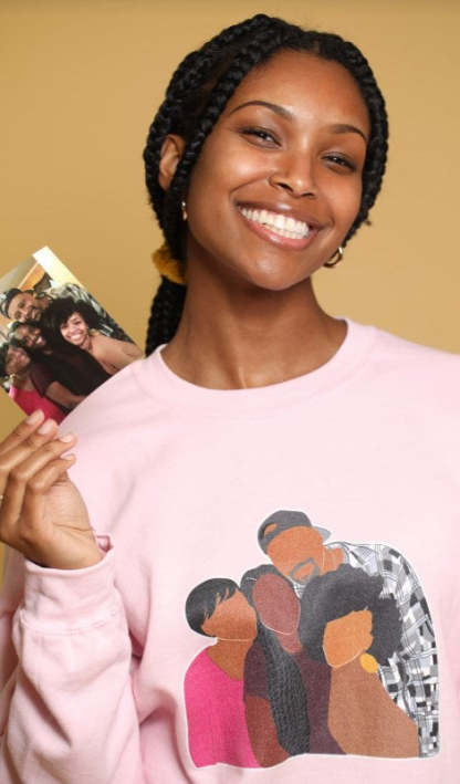 Klamay™ Custom Parent-Child  Photo Tee 💗 Crewneck 💗 Hoodie For Mother's Day Gift