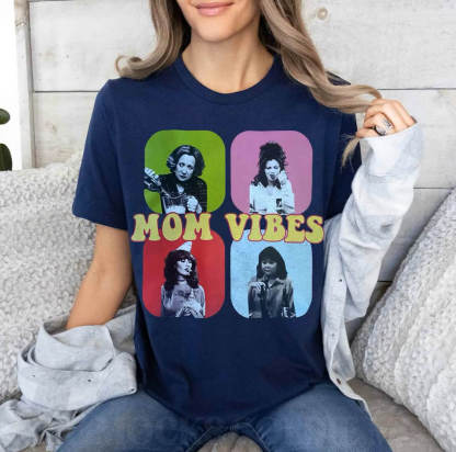 Custom Mom Vibes Vintage Photo Tee💕Sweatshirt💕