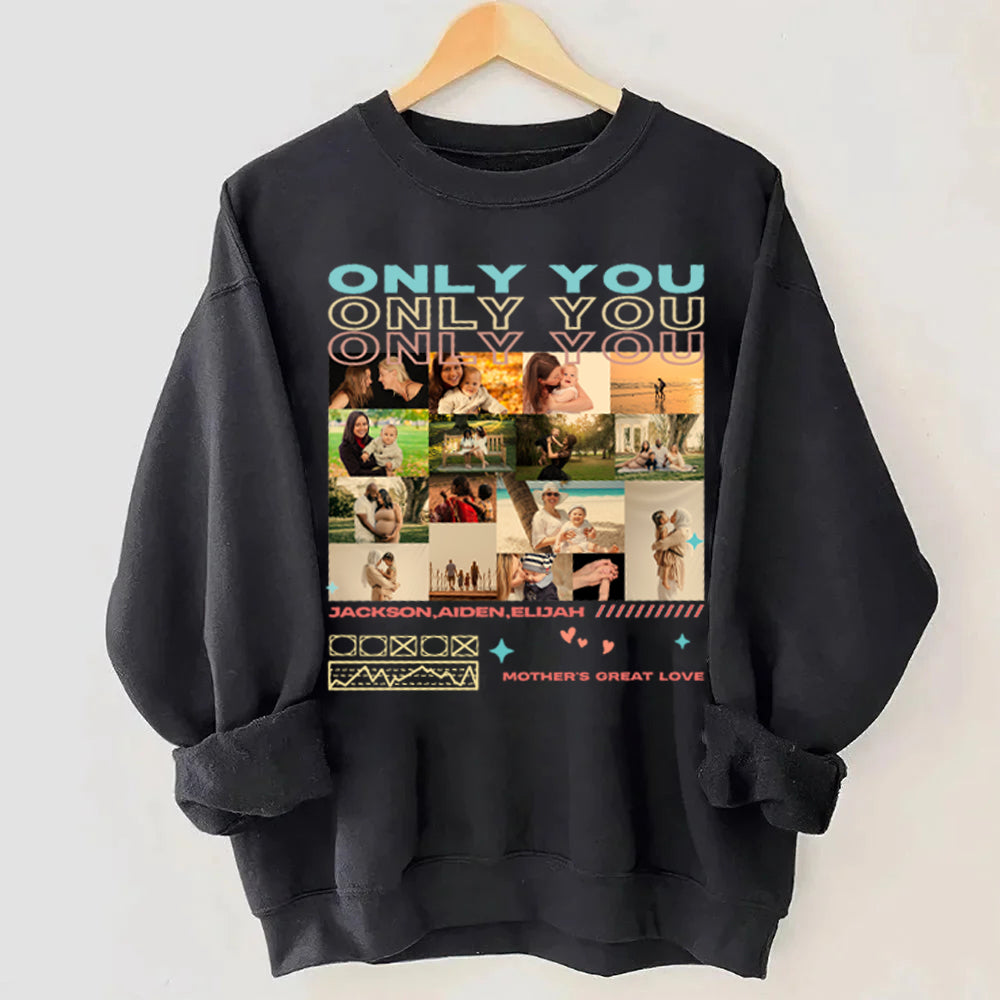 Unique Custom Photo Tee 💗 Crewneck 💗 Hoodie