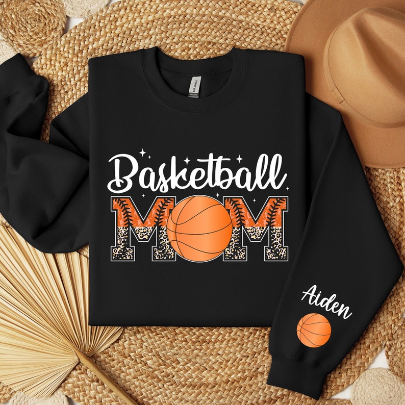 Custom Basketball Mom Sweatshirt