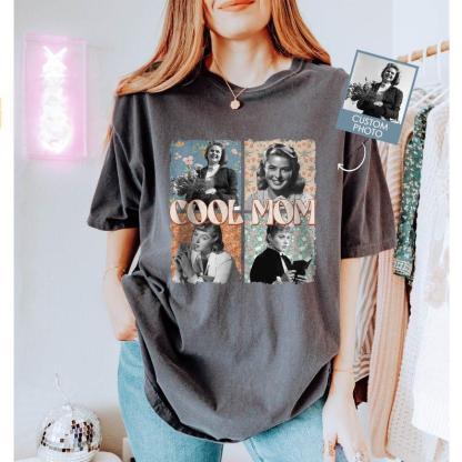 Custom Comfort Color Vintage Cool Mom Shirt