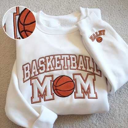 Personalized Embroidery Basketball Name Sweatshirt