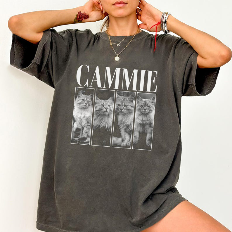 Custom Pets Photo Comfort Colors Shirt