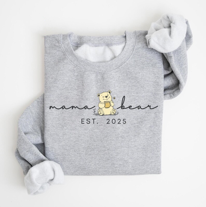 Custom Mama Bear Sweatshirt,Mothers Day Sweatshirt