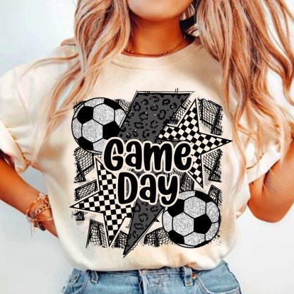 Custom Soccer Game Day Coquette Soccer Png Shirt Design