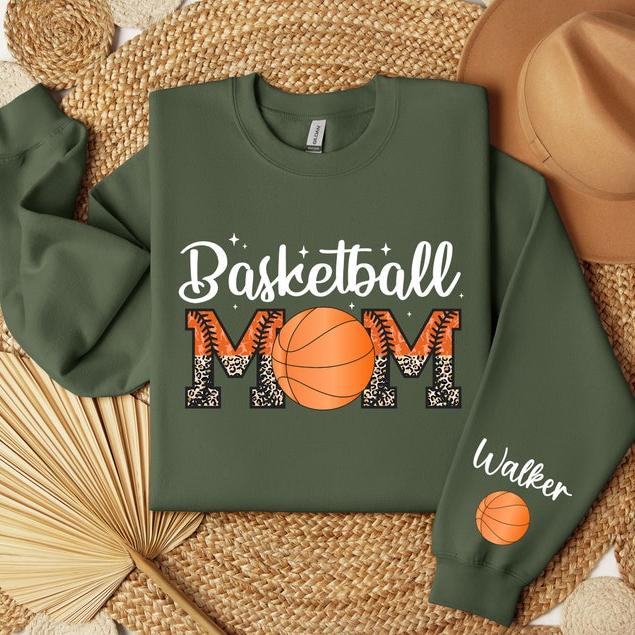 Custom Basketball Mom Sweatshirt