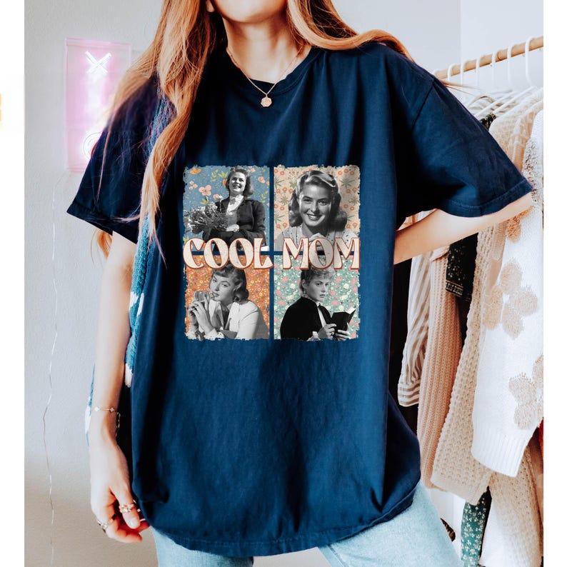 Custom Comfort Color Vintage Cool Mom Shirt