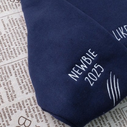 Custom Grandma Dinosaur Gigisaurus Embroidered Sweatshirt