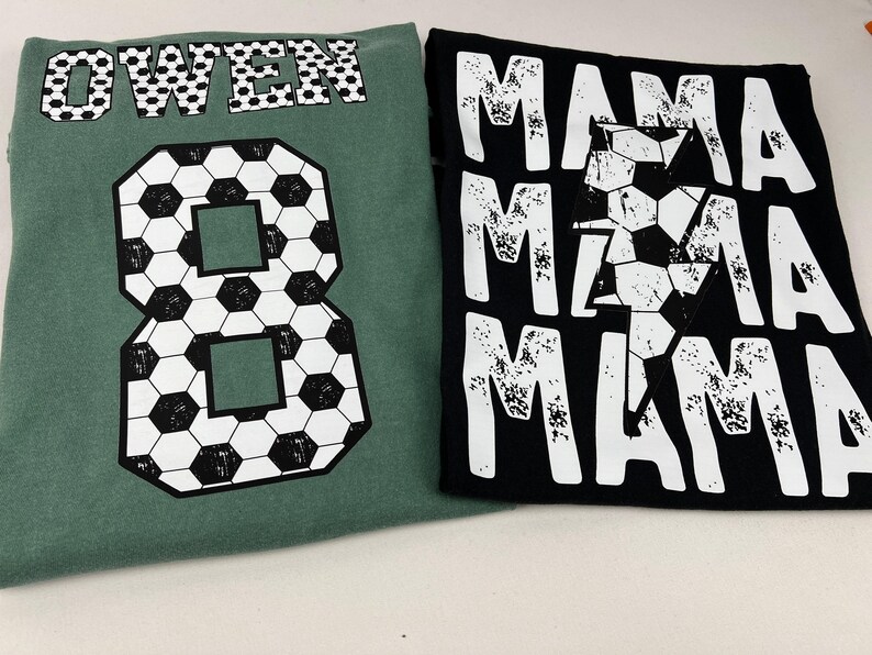 Custom Comfort Colors Soccer Mama Shirt, Soccer Game Day Mom Shirt