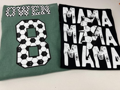 Custom Comfort Colors Soccer Mama Shirt, Soccer Game Day Mom Shirt