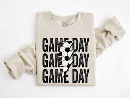 Custom Soccer Lover Game Day Sweatshirt, Mother's Day Gift