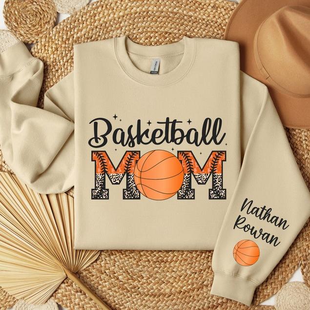Custom Basketball Mom Sweatshirt
