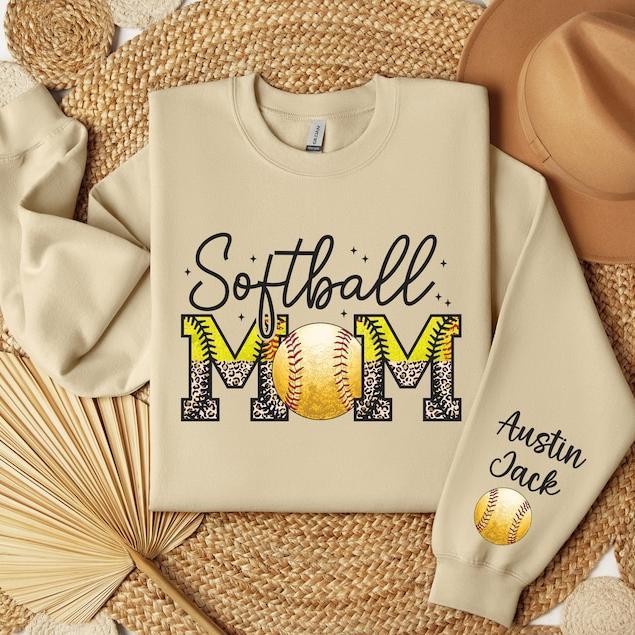 Custom Softball Mom Sweater