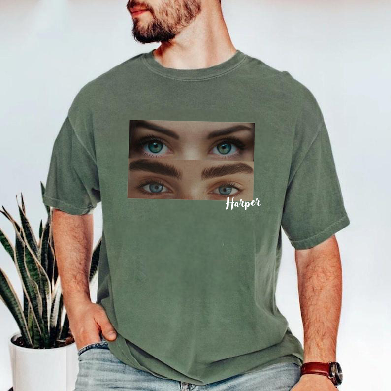 Customized I'm Watching Your Eyes Shirt, Girlfriend Eyes Shirt