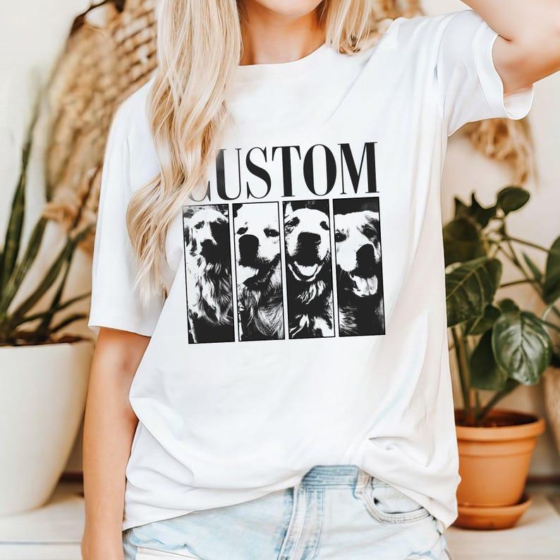 Custom Pet Photo Shirt Memorial Gift