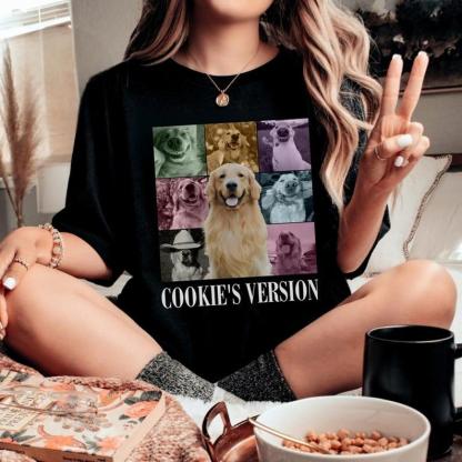 Custom Cookie Edition Pet Photo Comfort Color Shirt