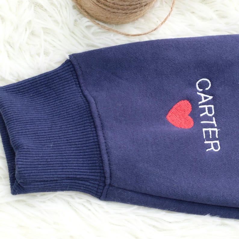 Personalized Mom Granny Years Embroidered Sweatshirt