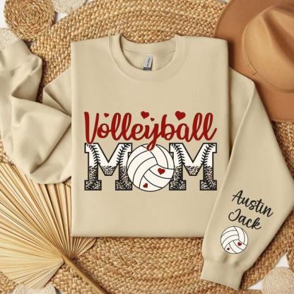 Custom Volleyball Mom Sweatshirt