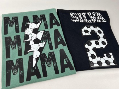 Custom Comfort Colors Soccer Mama Shirt, Soccer Game Day Mom Shirt