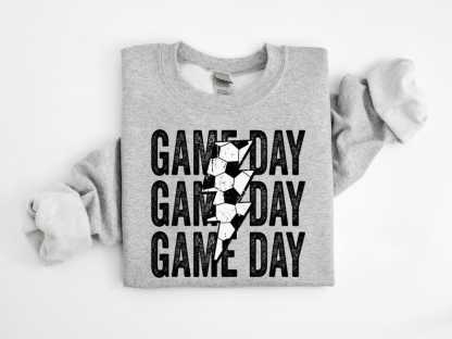 Custom Soccer Lover Game Day Sweatshirt, Mother's Day Gift
