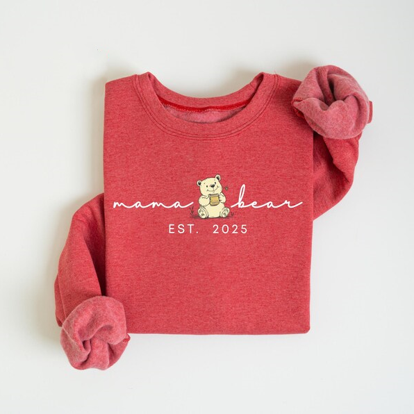 Custom Mama Bear Sweatshirt,Mothers Day Sweatshirt