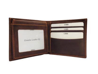 Personalized Dad Wallet, Fathers Day Gift, Engraved Leather Wallet For Dad, Father Birthday Gift